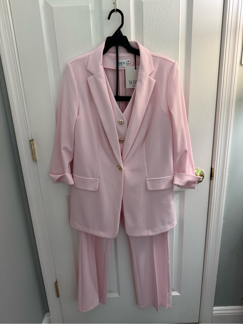 Wren New York NWT Pastel Pink 3-Piece Suit Set